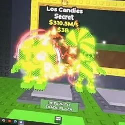 Los candies radioactive mutation with fire trait (Секретный… — Roblox, лот №235435
