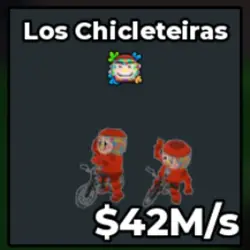 Los Chicleteiras 42M s With 1 Traits (Секретный персонаж) — Roblox, лот №235448