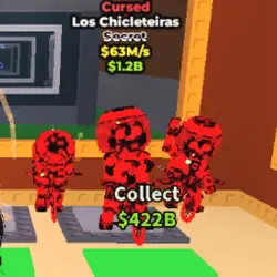 Los Chicleteiras Cursed (Секретный персонаж) — Roblox, лот №235456