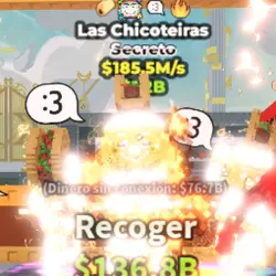 Los Chicleteiras Divine 185.5M S (Секретный персонаж) — Roblox, лот №235458
