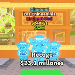 Los Chihuaninis Diamond 240K s - God Diamond (Brainrot God … — Roblox, лот №235487