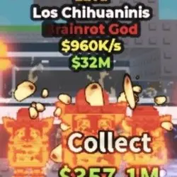 Los Chihuaninis LAVA (Brainrot God персонаж) — Roblox, лот №235498