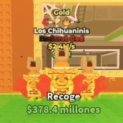 Los Chihucaninis Gold 2.4M s +4 Traits - Brairot God Gold (… — Roblox, лот №235503
