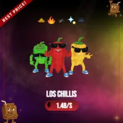 Los Chillis 1.4B s (Секретный персонаж) — Roblox, лот №235483