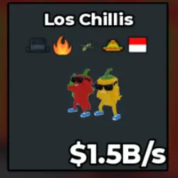 Los Chillis 1.5B s (Секретный персонаж) — Roblox, лот №235485