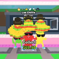 LOS CHILLIS 1.6 M s ! SECRET PE (Секретный персонаж) — Roblox, лот №235489