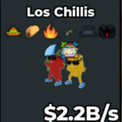 Los Chillis 2.2B (Секретный персонаж) — Roblox, лот №235495