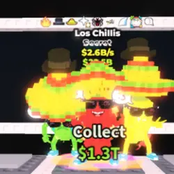 Los Chillis 2.6 B s (Секретный персонаж) — Roblox, лот №235505