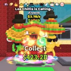 Los Chillis John Pork Trait 3,7B s (Секретный персонаж) — Roblox, лот №235525