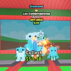 Los Combinasionas * 1 Trait 97.5 M s (Секретный персонаж) — Roblox, лот №235537
