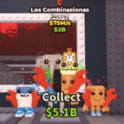 Los Combinasionas 75M s (Секретный персонаж) — Roblox, лот №235565