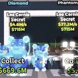 Los Cornis (Phantom + Diamond) [Unobtainable] (Секретный пе… — Roblox, лот №235602