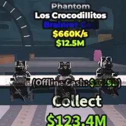 Los crocodillitos (Brainrot God персонаж) — Roblox, лот №235609