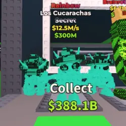LOS CUCARACHAS - RAINBOW (Секретный персонаж) — Roblox, лот №235624