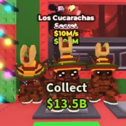 LOS CUCARACHAS - SECRET (Секретный персонаж) — Roblox, лот №235625