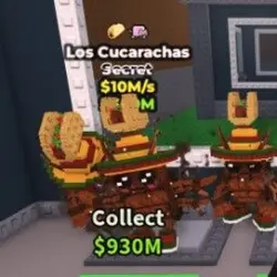 Los Cucarachas 2 traits $10M s (Секретный персонаж) — Roblox, лот №235633