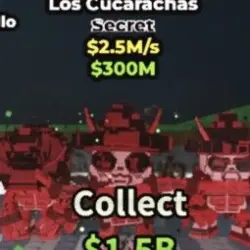 Los Cucarachas BLOODROT 2.5M s (Секретный персонаж) — Roblox, лот №235636