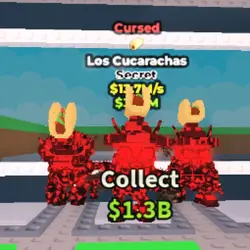 Los Cucarachas Cursed 13,7M s - Secret Cursed (Секретный пе… — Roblox, лот №235638