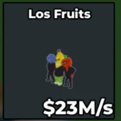 Los Fruits $23M s (Секретный персонаж) — Roblox, лот №235683