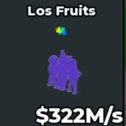 Los Fruits - 368 (Секретный персонаж) — Roblox, лот №235691
