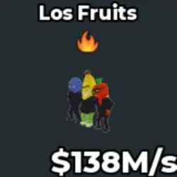 Los Fruits 138M s 1 Traits Los Tictacs Recet (Секретный пер… — Roblox, лот №235700