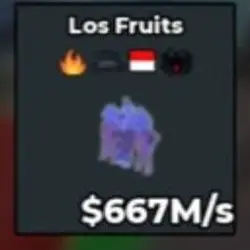 los fruits 667ms s3 (Секретный персонаж) — Roblox, лот №235721