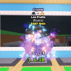 Los Fruits Crystal 563.5M s (Секретный персонаж) — Roblox, лот №235734