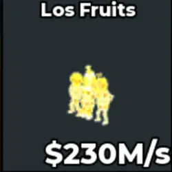 Los Fruits Divine 230M s (Секретный персонаж) — Roblox, лот №235736
