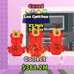 Los Gattitos Cursed Very RARE (Brainrot God персонаж) — Roblox, лот №235755