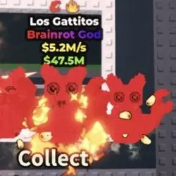 Los Gattitos RAINBOW 5.2M s (Brainrot God персонаж) — Roblox, лот №235763