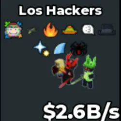 Los Hackers - 347 (Секретный персонаж) — Roblox, лот №235768
