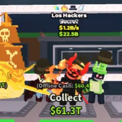 Los Hackers 1.2B s (Секретный персонаж) — Roblox, лот №235772