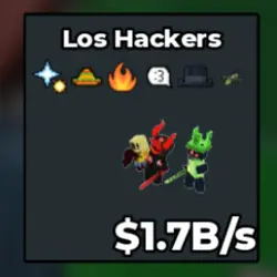 Los Hackers 1.7B s (Секретный персонаж) — Roblox, лот №235778