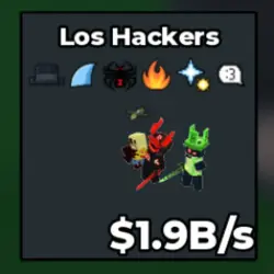 Los Hackers 1.9B s (Секретный персонаж) — Roblox, лот №235779