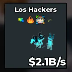 Los Hackers 2.1B s (Секретный персонаж) — Roblox, лот №235782
