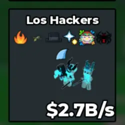 Los Hackers 2.7B s (Секретный персонаж) — Roblox, лот №235789