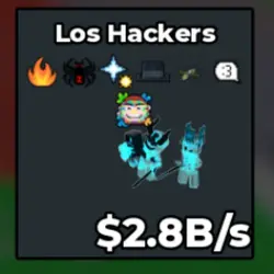 Los Hackers 2.8B s (Секретный персонаж) — Roblox, лот №235790