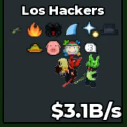 Los Hackers 3.1B s Join Pork trait (Секретный персонаж) — Roblox, лот №235793
