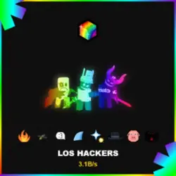 Los Hackers 3.1B s Rainbow (Секретный персонаж) — Roblox, лот №235794