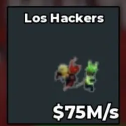 LOS HACKERS 75M s (Секретный персонаж) — Roblox, лот №235762