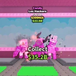 Los Hackers Candy Clean (Секретный персонаж) — Roblox, лот №235799