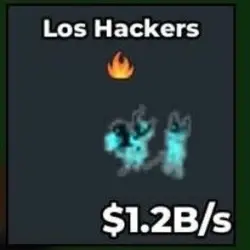 Los Hackets 1.2B s Cyber 1 trait (Секретный персонаж) — Roblox, лот №235805