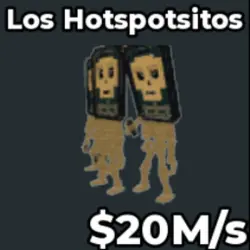 Los Hotspotsitos (Секретный персонаж) — Roblox, лот №235807