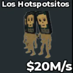 Los Hotspotsitos - 354 (Секретный персонаж) — Roblox, лот №235810