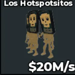 Los Hotspotsitos - 362 (Секретный персонаж) — Roblox, лот №235811