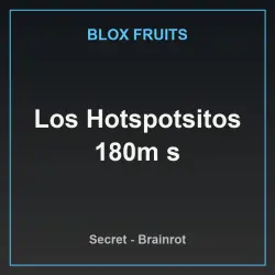 Los Hotspotsitos 180m s (Секретный персонаж) — Roblox, лот №235819