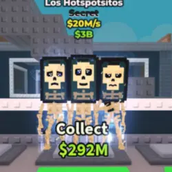 Los Hotspotsitos 50 M S (Секретный персонаж) — Roblox, лот №235830