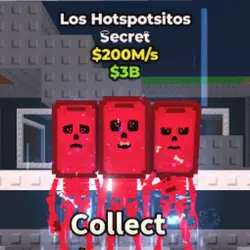 Los Hotspotsitos Rainbow (Секретный персонаж) — Roblox, лот №235840