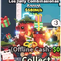 LOS Jolly Combinasionas 580M S (Strawberry + Reindeer + 4 T… — Roblox, лот №235864