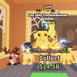 Los Jolly Combinasionas Gold 405M s (Секретный персонаж) — Roblox, лот №235865